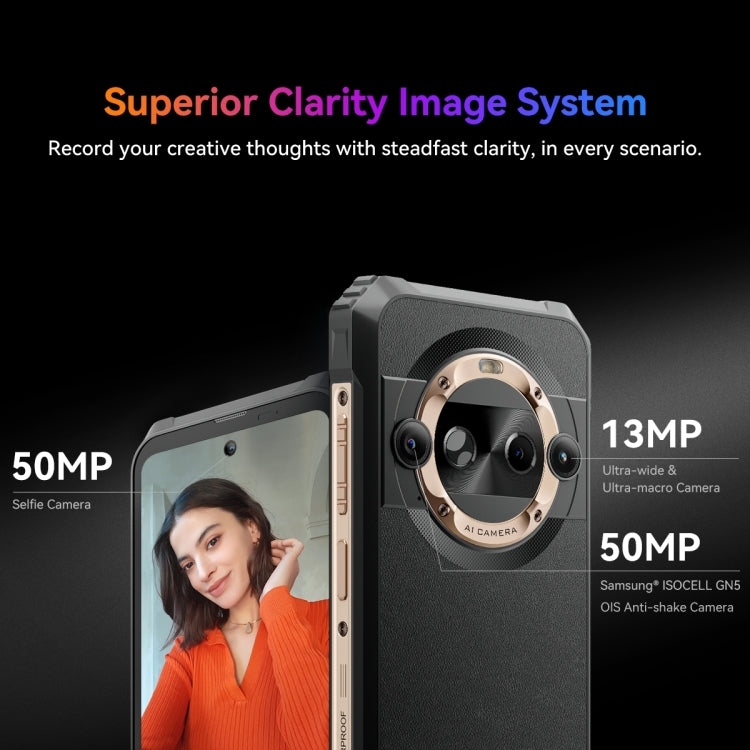 Blackview BL9000 Pro 5G, Thermal Imaging Camera, 12GB+512GB, IP68/IP69K/MIL-STD-810H, 6.78 inch Android 14 MediaTek Dimensity 8020 Octa Core, Network: 5G, NFC, OTG, BL9000 Pro 5G 12GB+512GB - NMNYSX