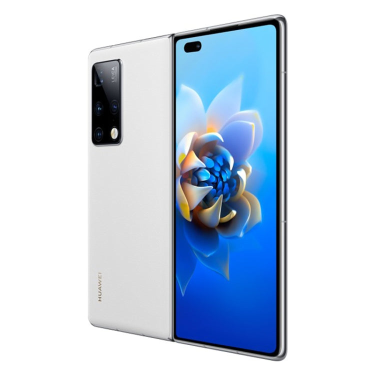 Quad Cameras, Face ID & Side Fingerprint Identification, 4500mAh Battery, 8.0 inch Inner Screen + 6.45 inch Outer Screen, HarmonyOS 2.0 Kirin 9000 5G Octa Core up to 3.13GHz, Network: 5G, OTG, NFC, Not Support Google Play, Leather 12GB+512GB
