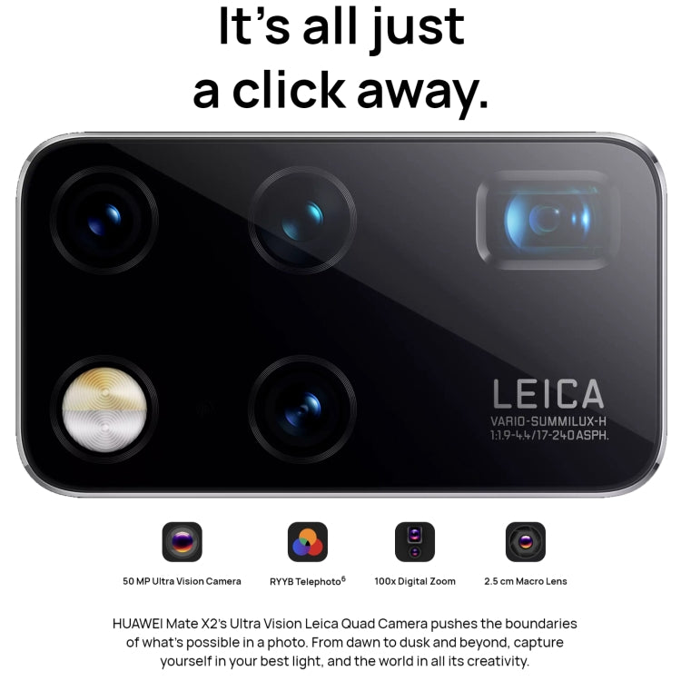 Quad Cameras, Face ID & Side Fingerprint Identification, 4500mAh Battery, 8.0 inch Inner Screen + 6.45 inch Outer Screen, HarmonyOS 2.0 Kirin 9000 5G Octa Core up to 3.13GHz, Network: 5G, OTG, NFC, Not Support Google Play, Leather 12GB+512GB