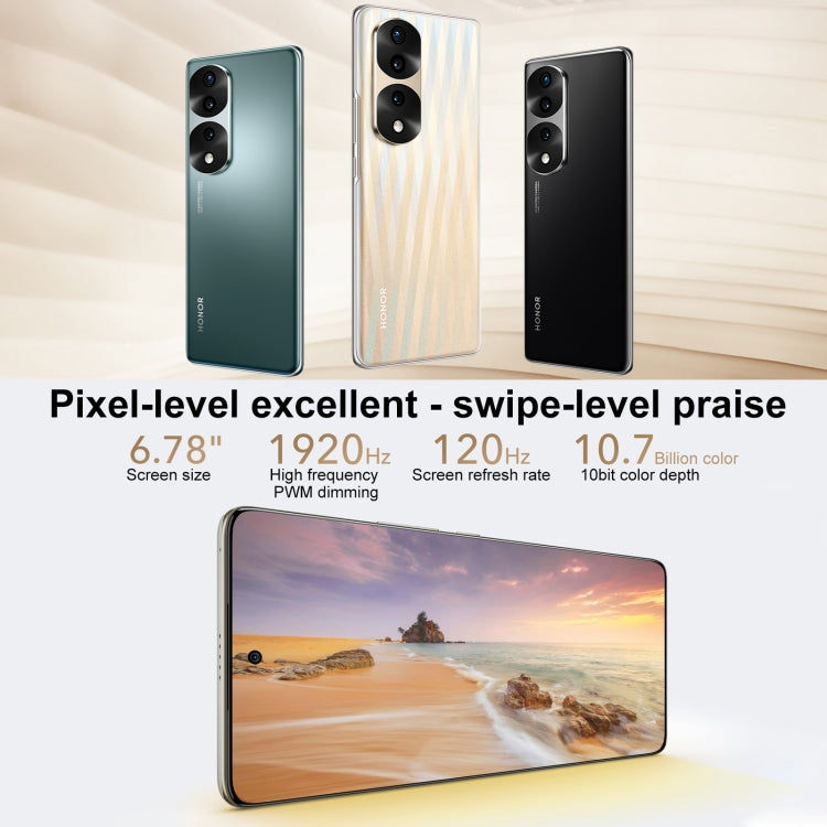 Honor 70 Pro+ 5G HPB-AN00, 54MP Cameras, 8GB+256GB, China Version Smartphone luxury Mobile phone Fashion 5G