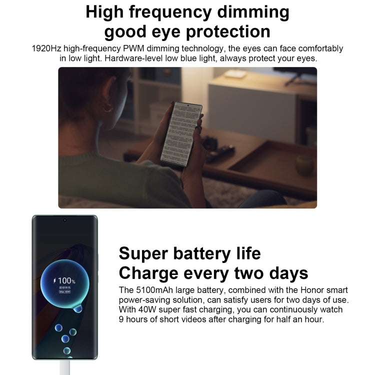 Honor X40 5G RMO-AN00, 50MP Cameras, 6GB+128GB, China Version smartphone telephony telephone mobile phone