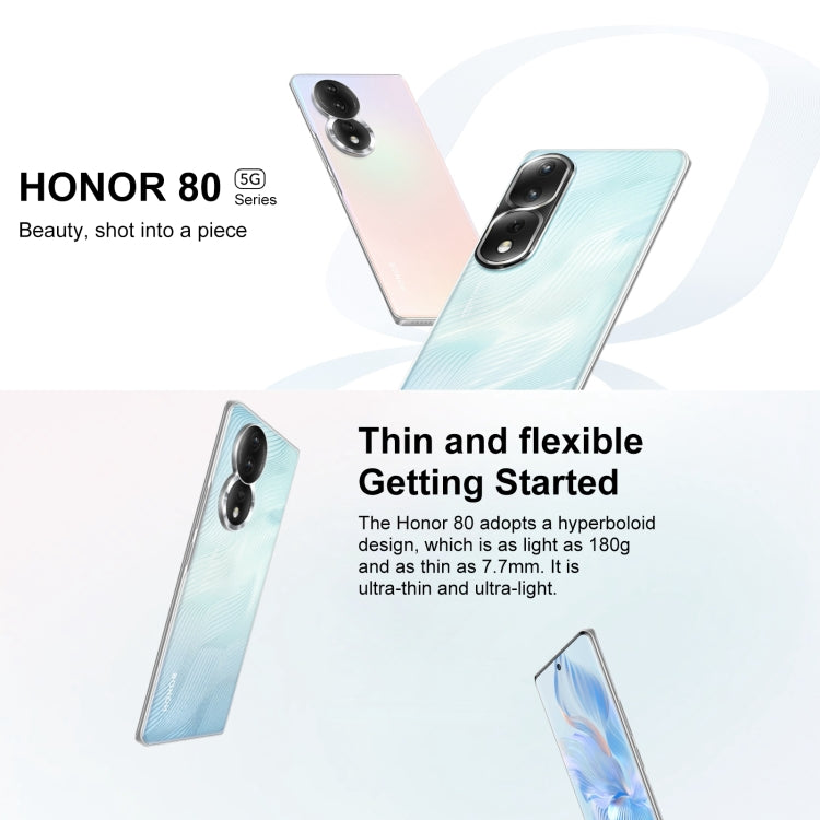 Honor 80 5G ANN-AN00, 160MP Cameras, 8GB+256GB, China Version 4G smartphone telephony telephone mobile phone