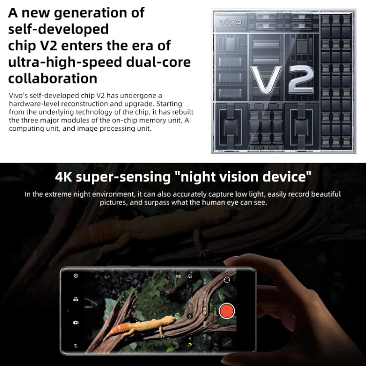 vivo X90 Pro 5G, 50MP Camera, 12GB+512GBBack smartphone Ca4870mAh Battery, 6.78 inch Android 13.0 OriginOS 3 MediaTek Dimensity 9200 Octa Core up to 3.05GHz, NFC, OTG, Network: 5G, Support Google Play, Support 50W Wireless Flash Charging�������...