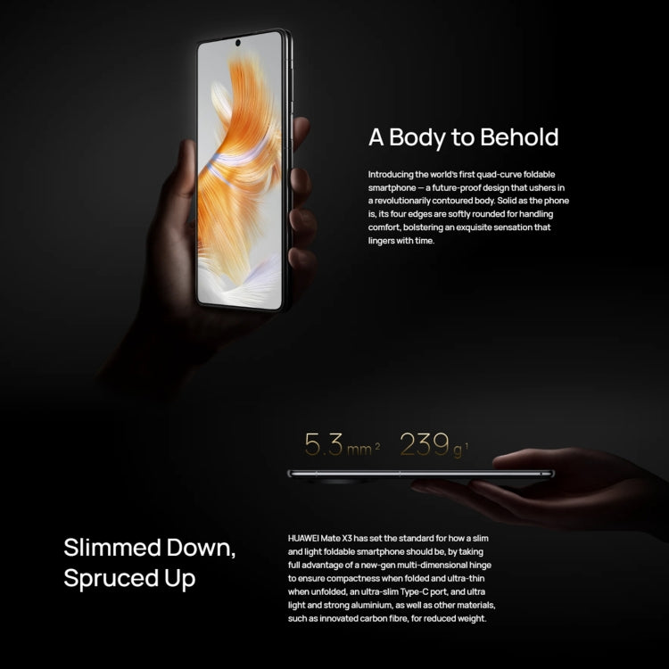Huawei Mate X3 1TB Collector Edition ALT-AL00, 50MP Camera, China Version  4G smartphone telephony telephone mobile phone