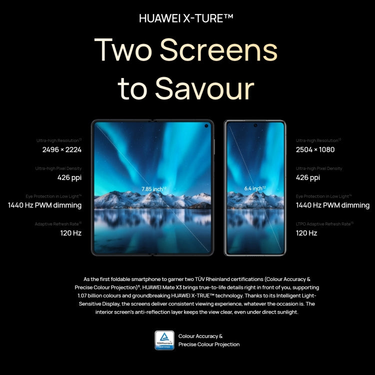 Huawei Mate X3 1TB Collector Edition ALT-AL00, 50MP Camera, China Version  4G smartphone telephony telephone mobile phone