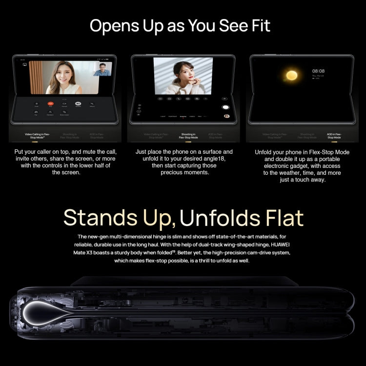 Huawei Mate X3 1TB Collector Edition ALT-AL00, 50MP Camera, China Version  4G smartphone telephony telephone mobile phone