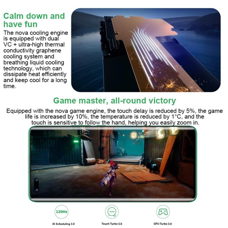 HUAWEI nova 11 Ultra GOA-AL80U, 60MP Front Camera, 512GB, China Version 4G  Smartphone Telephony Telephone mobile phone