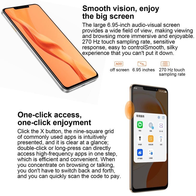 Huawei Enjoy 60X 128GB STG-AL00, China Version 7000mAh Battery 2.4GHz, Network: 4G, OTG, NFC, Not Support Google Play(Black)