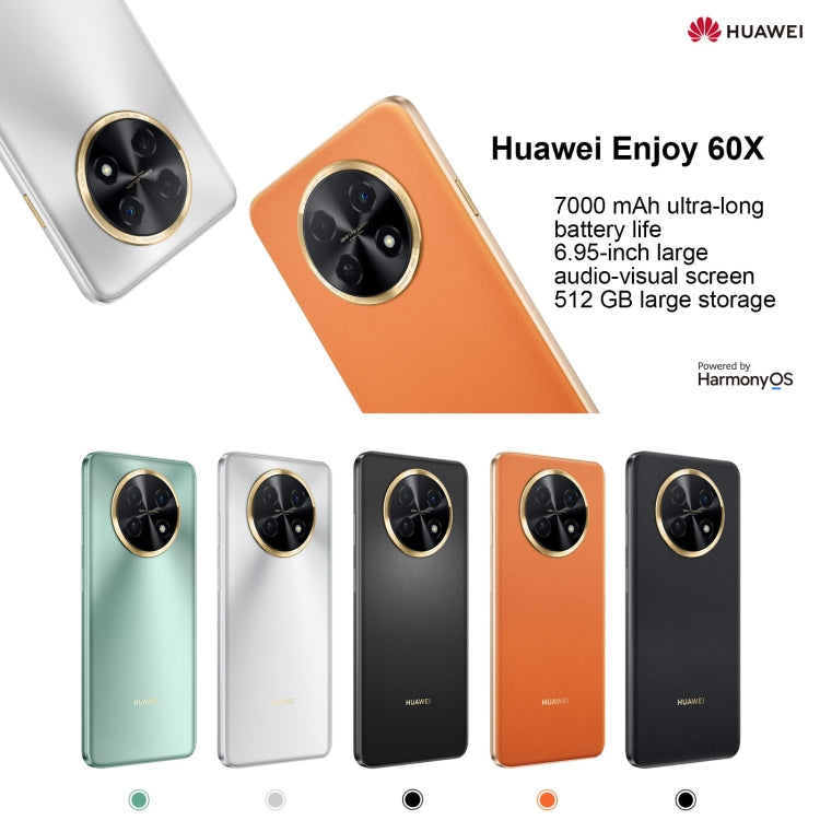Huawei Enjoy 60X 128GB STG-AL00, China Version 7000mAh Battery 2.4GHz, Network: 4G, OTG, NFC, Not Support Google Play(Black)