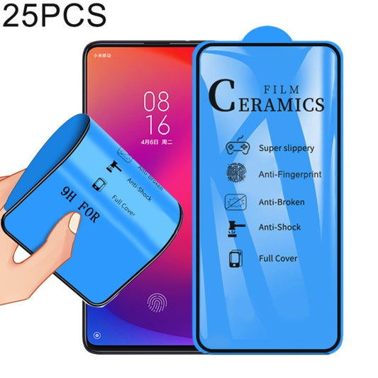 25 PCS Full Glue Ceramics Film for Xiaomi Redmi K20