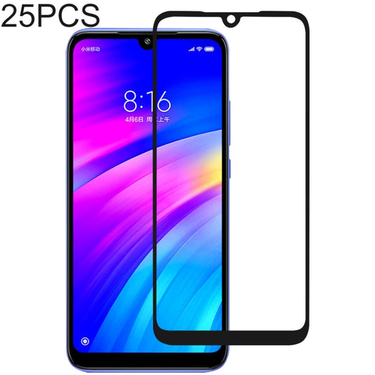 25 PCS Tempered Glass film for Xiaomi Redmi 7