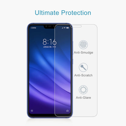 10 PCS 9H 2.5D Tempered Glass Film for Xiaomi Mi 8 Lite