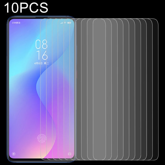 10 PCS 9H 2.5D Tempered Glass Film for Xiaomi Redmi K20