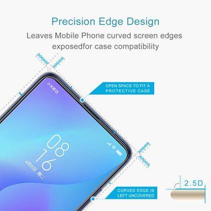 10 PCS 9H 2.5D Tempered Glass Film for Xiaomi Redmi K20