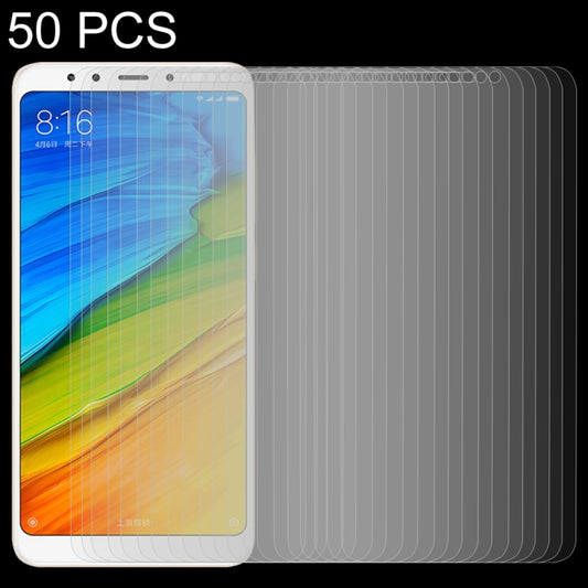 50 PCS for Xiaomi Redmi 5 0.26mm Tempered Glass Film