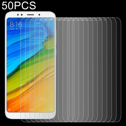 50 PCS For Xiaomi Redmi 5 Plus Screen Protector
