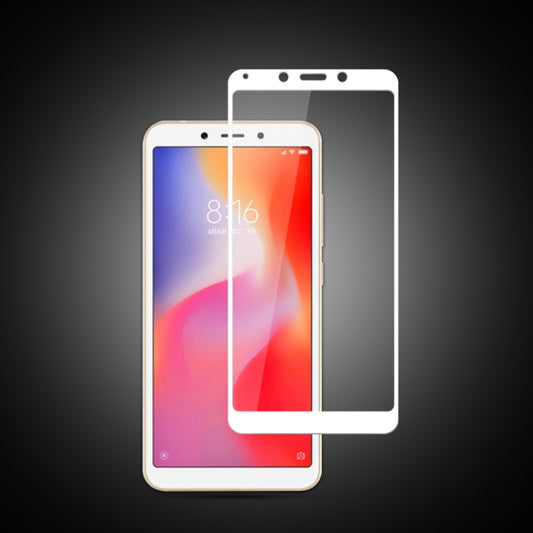mocolo Silk Print Tempered Glass Film for Xiaomi Redmi 6