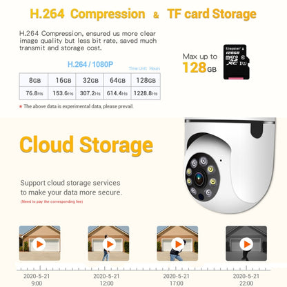 PT208 1080P HD Light Bulb WiFi Camera