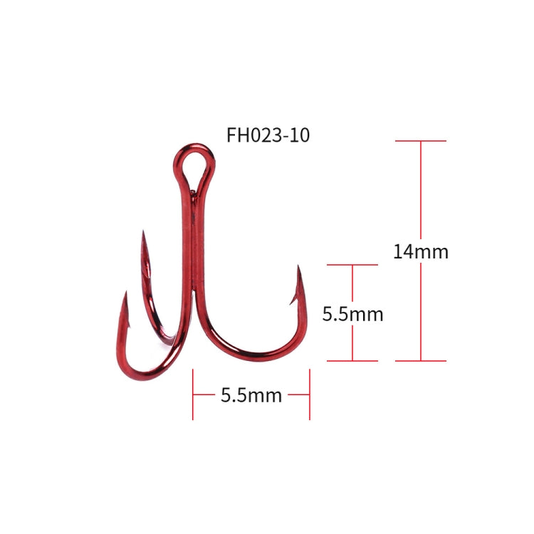 HENGJIA Fishing Three-jaw Treble Hooks