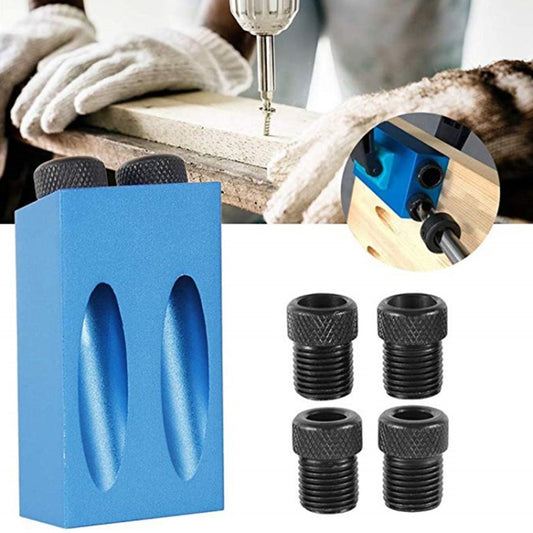 14-Piece Set 15 Degree Angular Oblique Woodworking Hole Locator