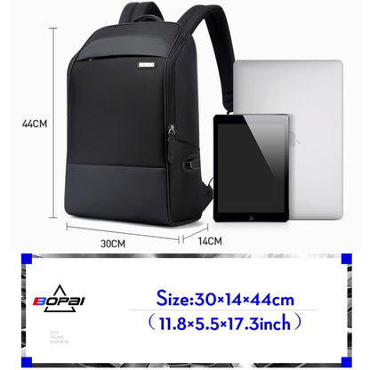 Bopai 751-006881 Business Anti-theft Waterproof Shoulder Bag