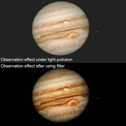 Datyson Telescope UHC Blocking Urban Light Pollution 1.25 inch Light Pollution Blocking Filter
