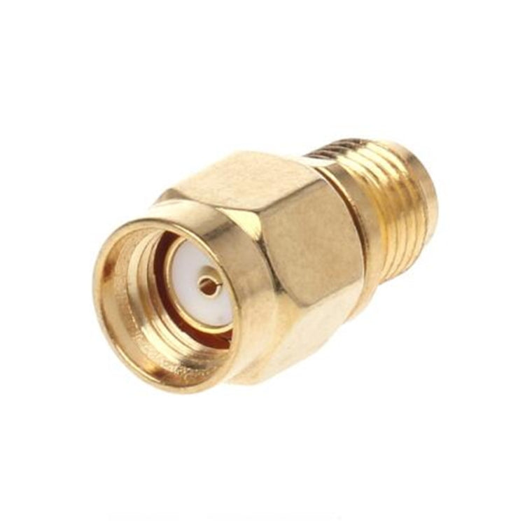 Straight Gold Plated RP-SMA Male to SMA Female Adapter�������������...
