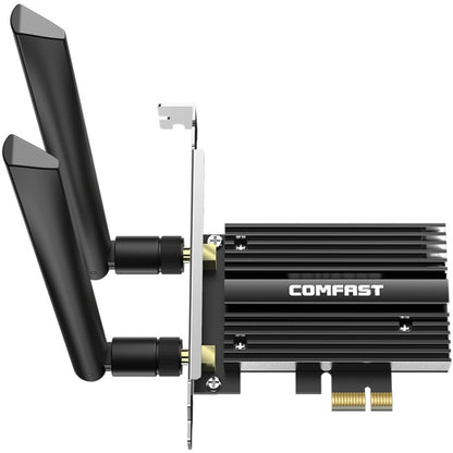 AX200 Pro+ 5374Mbps WiFi6 PCIE Wireless Network Card