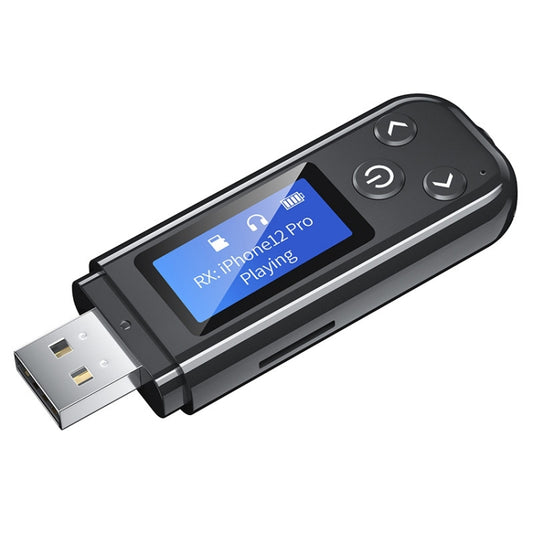 K15-Pro 2 in 1 USB Car Bluetooth Receiver Transmitter
