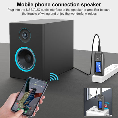 K15-Pro 2 in 1 USB Car Bluetooth Receiver Transmitter