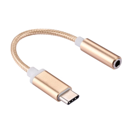 Type-C to 3.5mm Weave Texture Audio Adapter