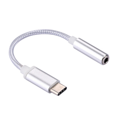 Type-C to 3.5mm Weave Texture Audio Adapter