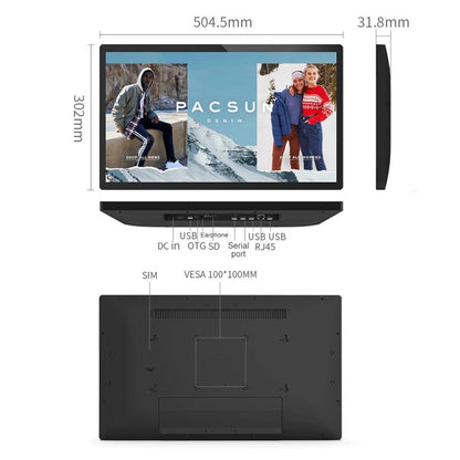 HSD2132 Touch Screen All in One PC, 21.5 inch, 4GB+32GB RK3576S