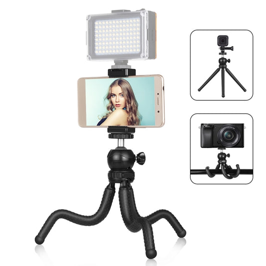 Mini Octopus Flexible Tripod Holder with Phone Clamp