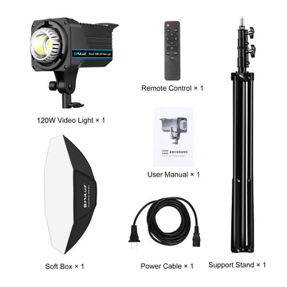 PULUZ 120W Photo Studio Strobe Flash Light Kit