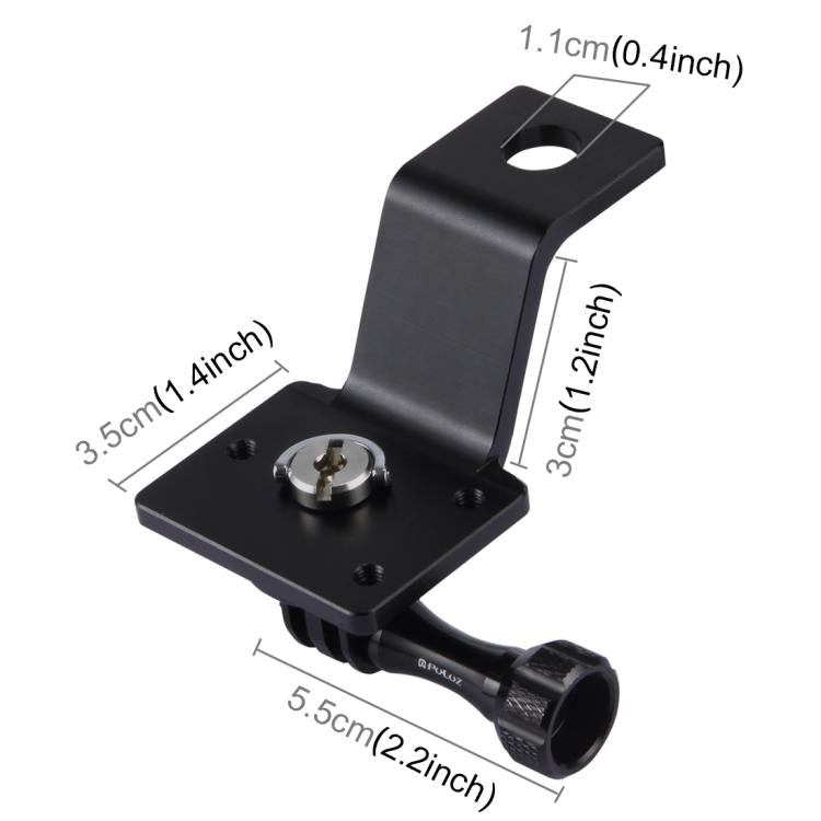 Aluminum Alloy Motorcycle Fixed Holder Mount for GoPro