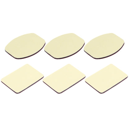 3 Flat Stickers + 3 Curved Stickers for GoPro