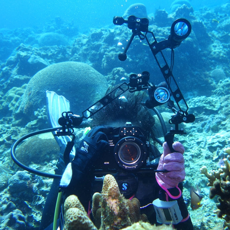 Ball Clamp Close Hole Diving Camera Bracket