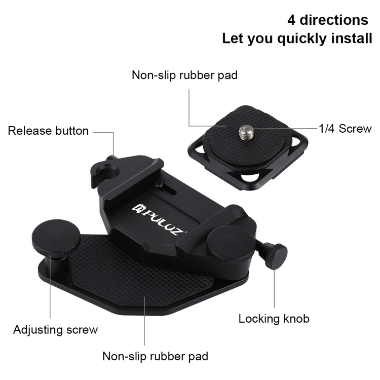 PULUZ Capture Camera Quick Release Clip