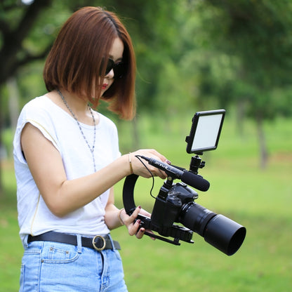 U/C Shape Portable Handheld DV Bracket Stabilizer