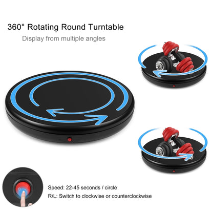 PULUZ 45cm Adjusting Speed Rotating Turntable Display Stand