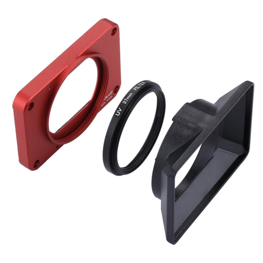 Aluminum Alloy Front Panel Lens Sunshade for Sony RX0
