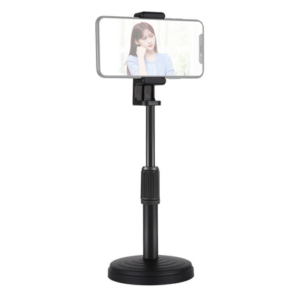 Round Base Desktop Mount with Phone Clamp