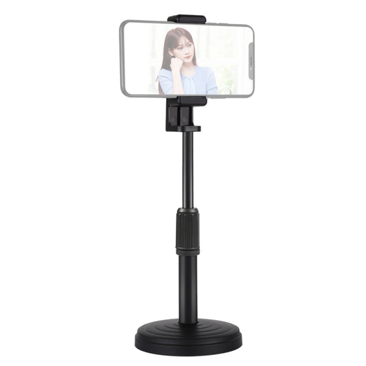 Round Base Desktop Mount with Phone Clamp