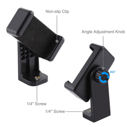 Round Base Desktop Mount with Phone Clamp