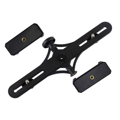 Live Broadcast Dual Phone Brackets Horizontal Holder