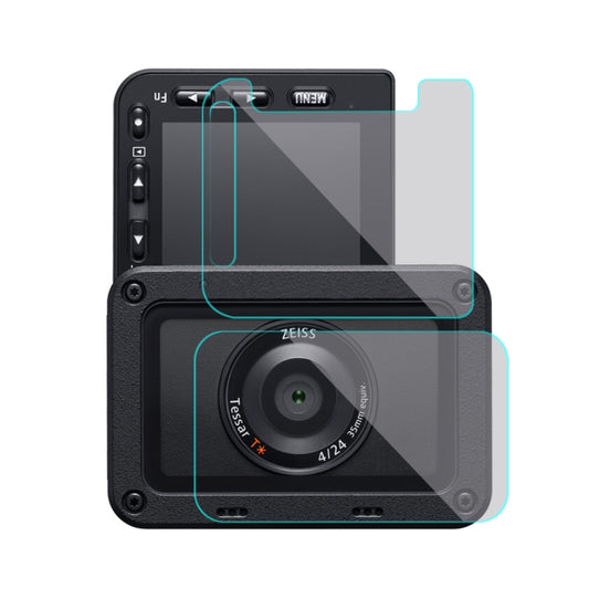 Front Lens and Back LCD AF HD Film for Sony RX0 II / RX0