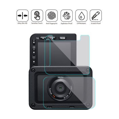 Front Lens and Back LCD AF HD Film for Sony RX0 II / RX0