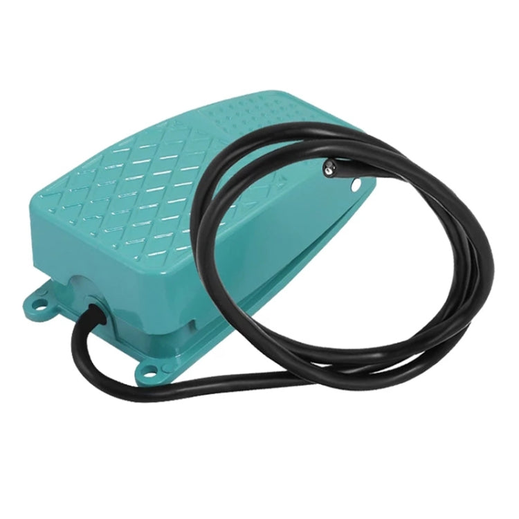TFS-2 AC 250V 10A Anti-slip Metal Case Foot Control Pedal Switch, C...
