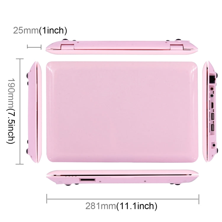 10.1 inch Android 5.1 1GB+8GB Netbook PC